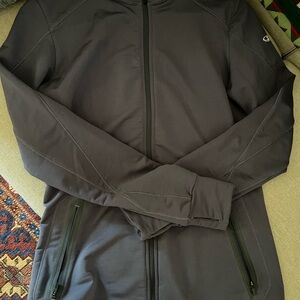 Icebreaker Women’s Dark Gray Merino Wool Performance Jacket